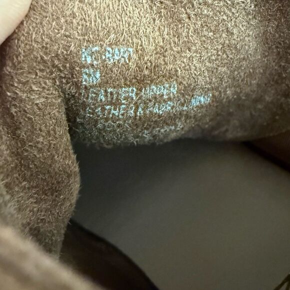 Steven Natural Comfort Brown Suede Boot Lace Up Rubber Wedge size 8 - Picture 6 of 7